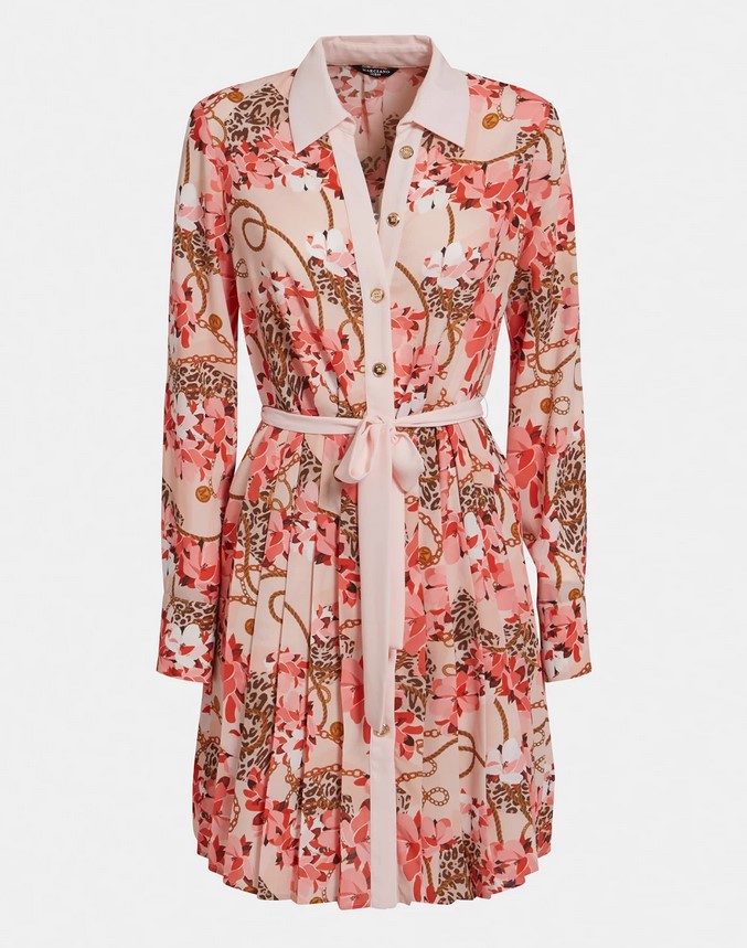 ROBE MARCIANO FLORALE Guess Floral fantasy - Robe Femme GUESS