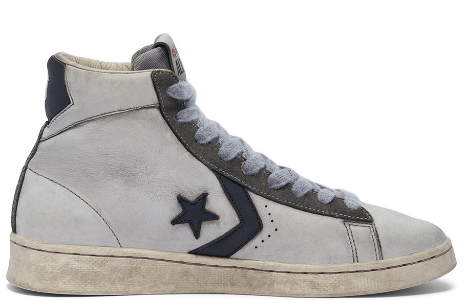 Converse Smoke In Pro Leather High Top navy smoke in - Baskets Homme Converse