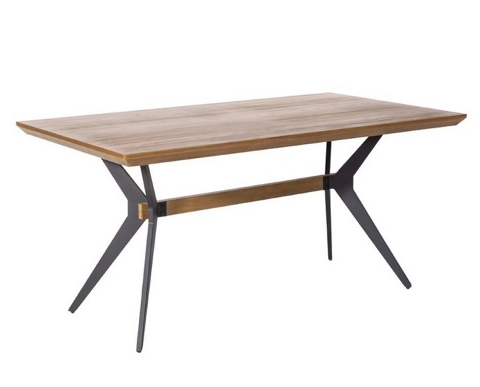 Table de repas AERIAL L160 cm - Table à Dîner Maisons du Monde