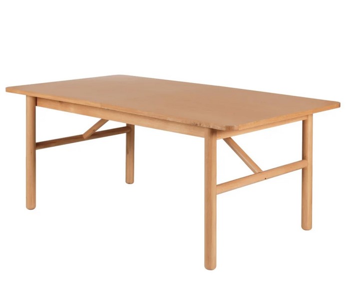 Table extensible GOST en chêne naturel 180 cm - Soldes Table à Dîner Maisons du Monde