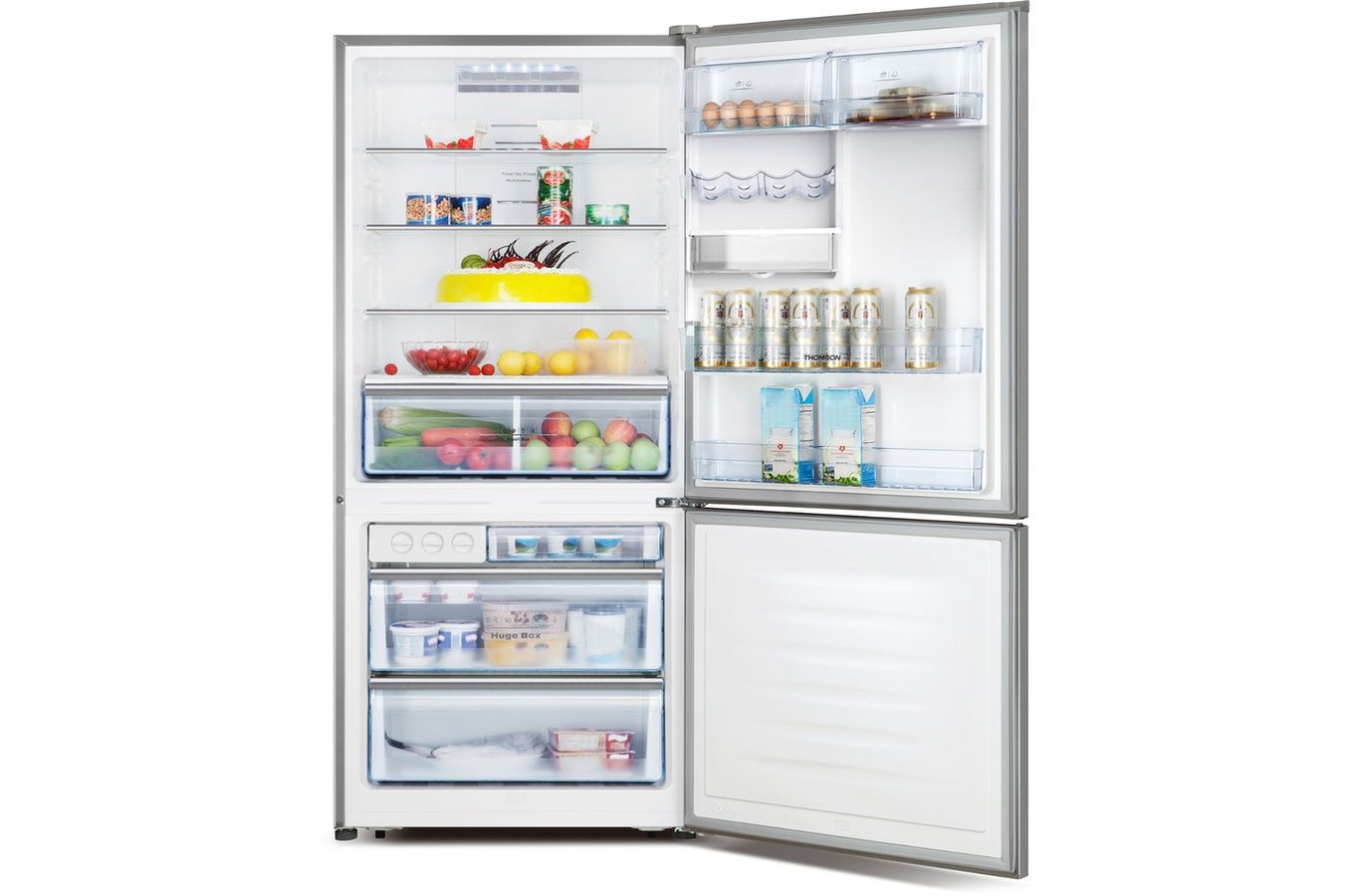 Refrigerateur congelateur en bas Thomson CTH 460 XL SS INOX VCM pas cher - Réfrigérateur Darty