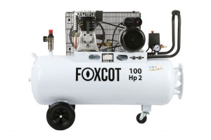 Compresseur d'air Foxcot 100 litres FL100 pas cher - Soldes Compresseur Manomano