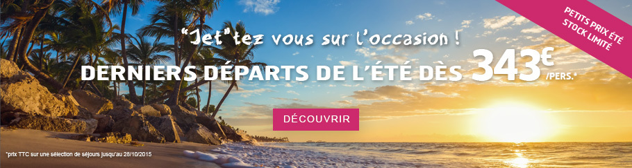 Réservez vos vacances d'été