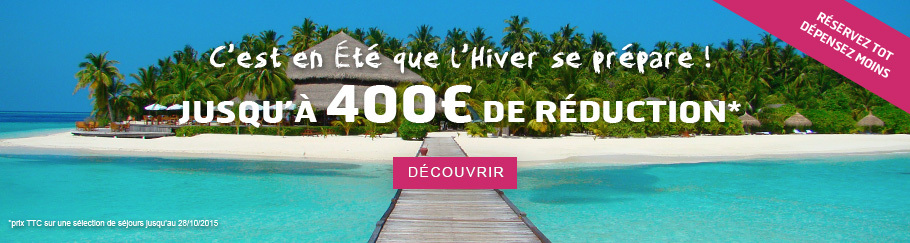 Jet Tours Promotion d'Hiver, Départs Dernière Minute, Vacances Solo