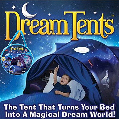 BOYKO Magical World Tente de Jeu Lit Enfant Intérieur Rêve pour Fille Garçon Kid's Fantasy House (aventure spatiale)
