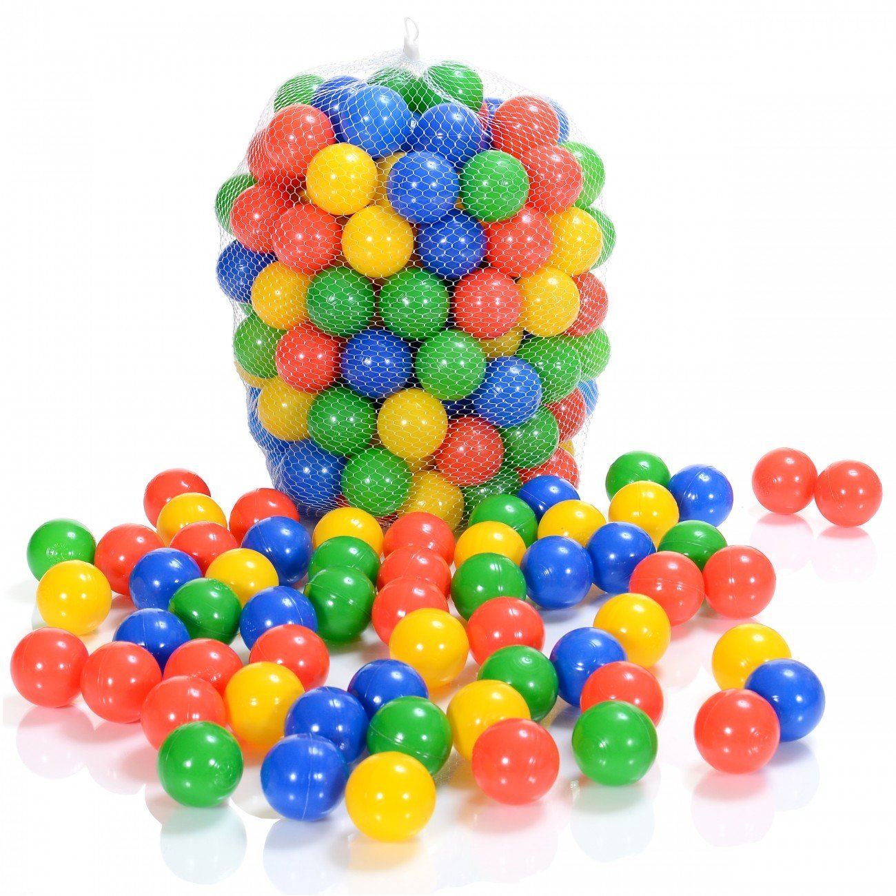 Balles Colorées Plastique de Piscine Enfants et Bébé - 100 Pièces, Jouet pas cher Amazon