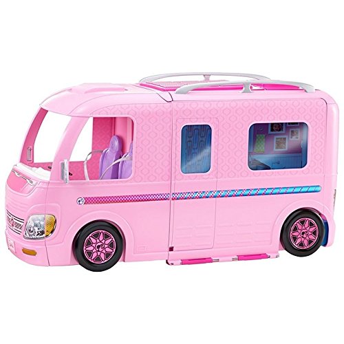 Barbie - Dream Camper - Camping Car transformable, Jouet pas cher Amazon
