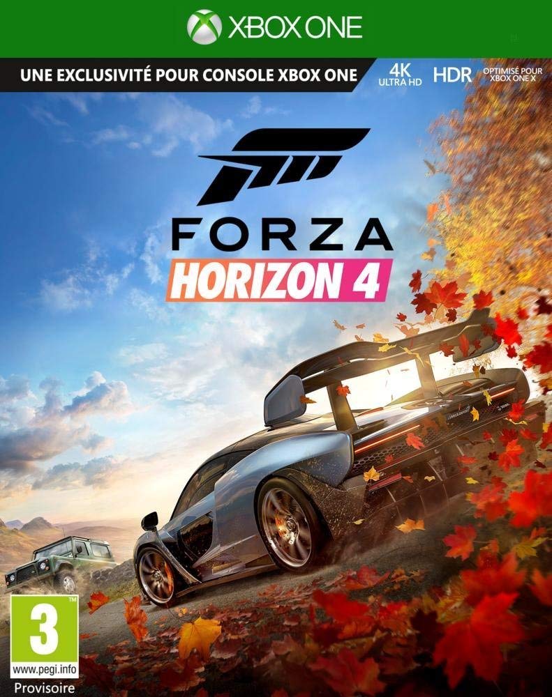 Jeu Xbox One pas cher - Forza Horizon 4 - Bonus Exclusif Amazon