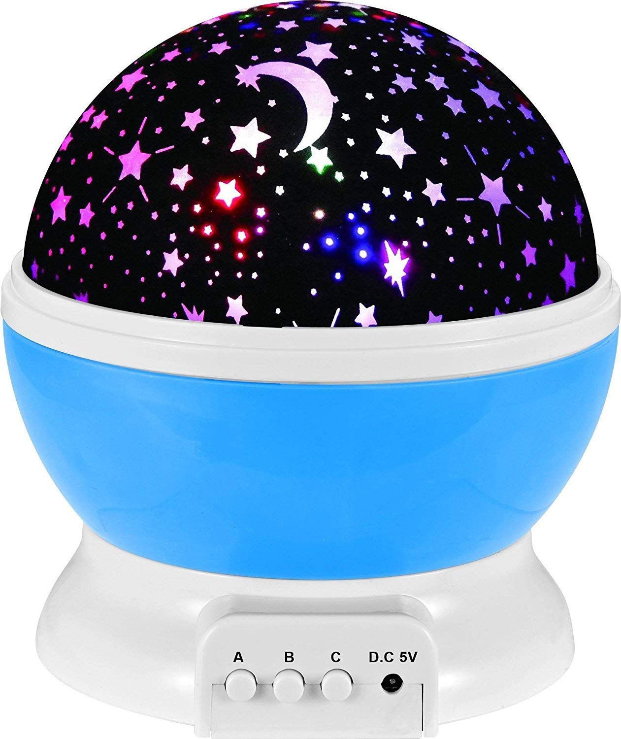 Hilai Night Light Lamp, Star Projecteur LED Romantique Night Light