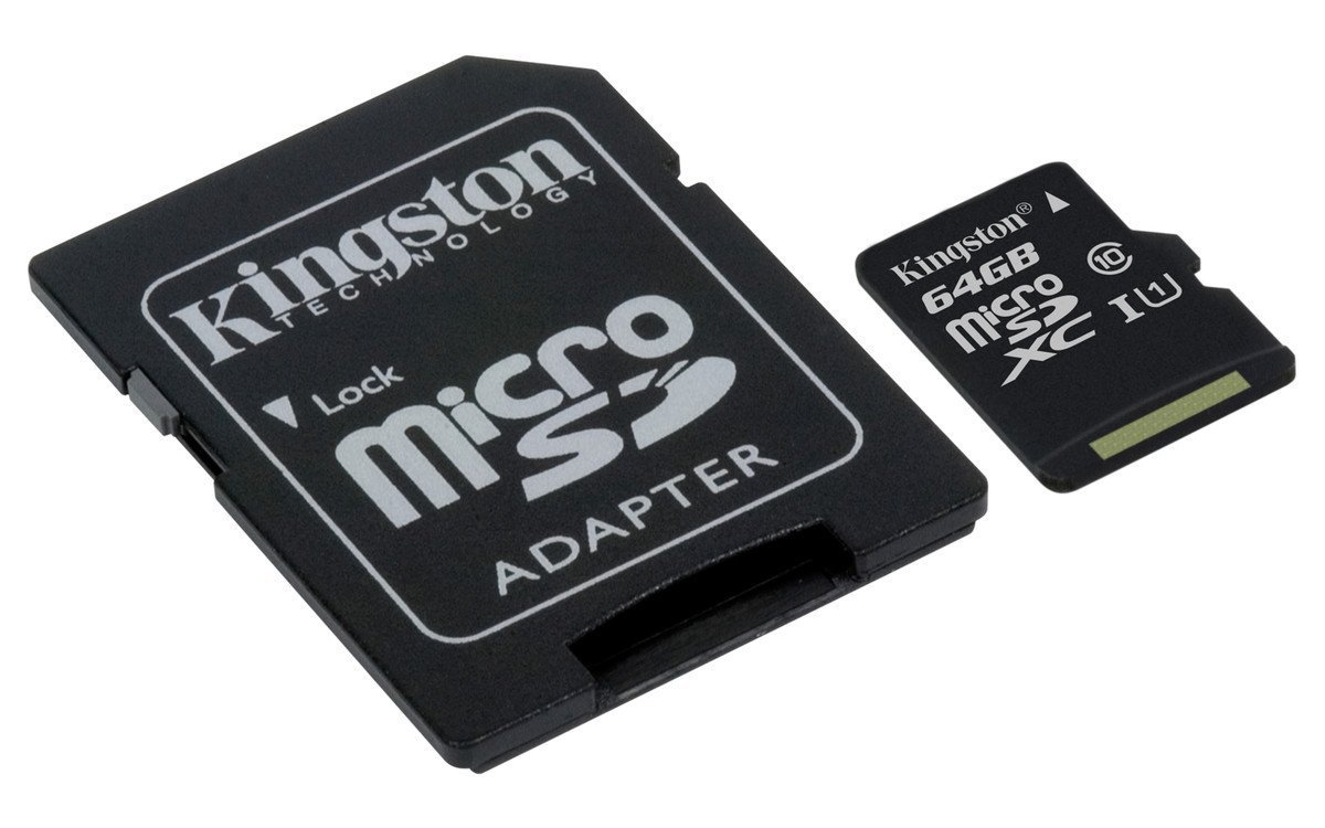 Kingston SDCS/64GB MicroSD Canvas Select 16GB UHS-I Classe 10