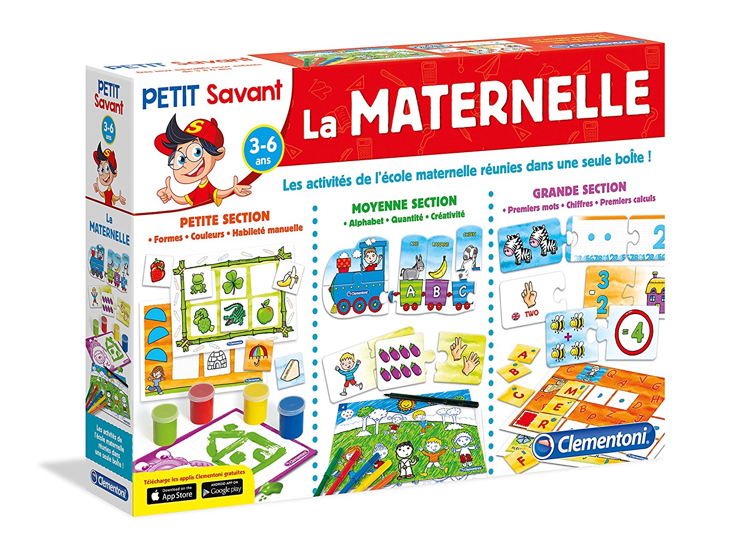 Clementoni - La Maternelle - Jeu éducatif
