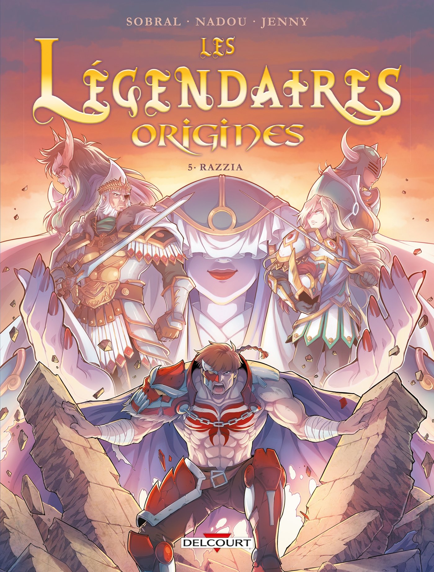 Légendaires - Origines 5. Razzia - Patrick Sobral, BD pas cher Amazon