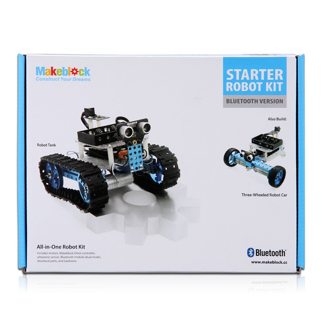 Kit Robot pas cher - Makeblock Bluetooth DIY Arduino Starter Robot Kit-blu BT Version