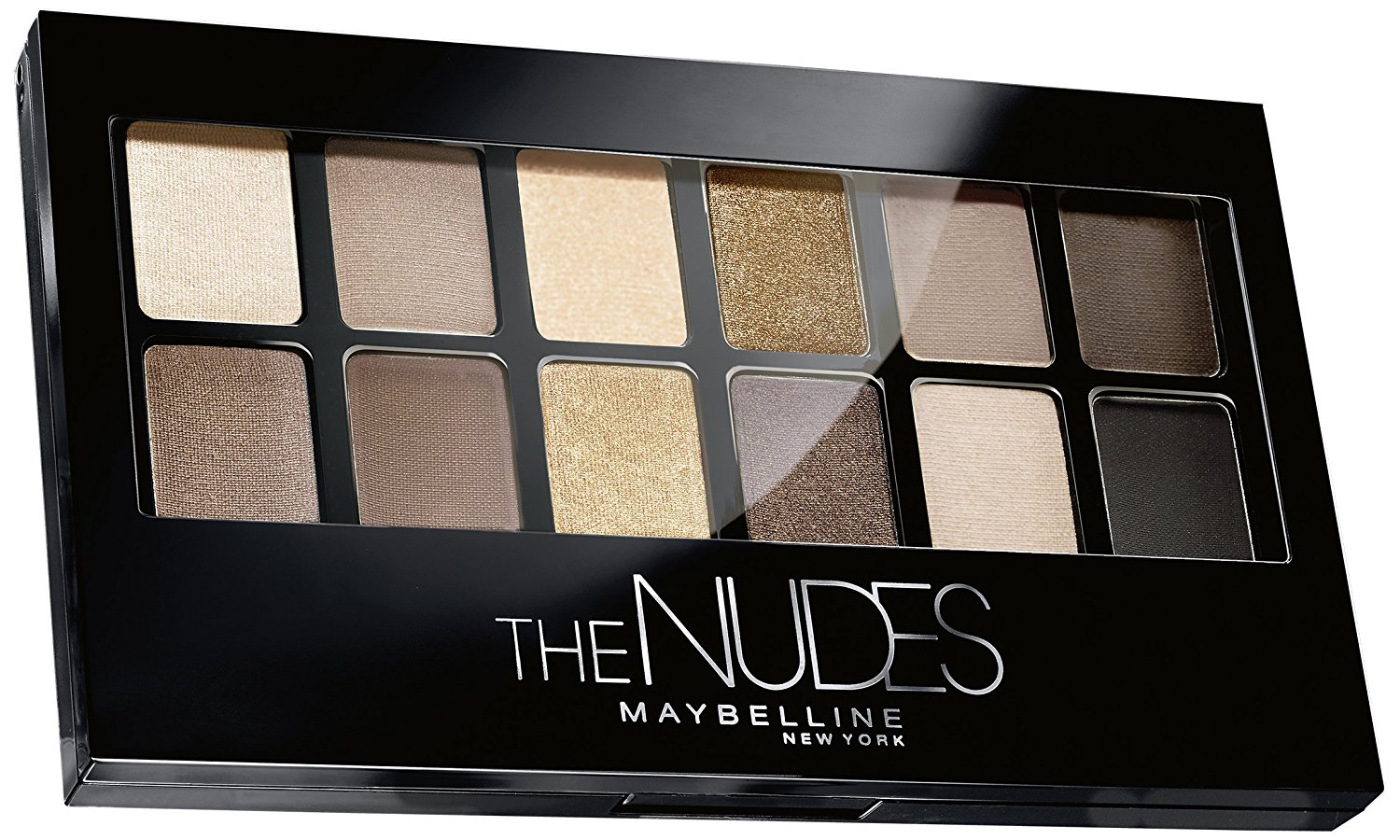 Maybelline New York Palettes Fard à Paupières The Nudes, Maquillage pas cher Amazon