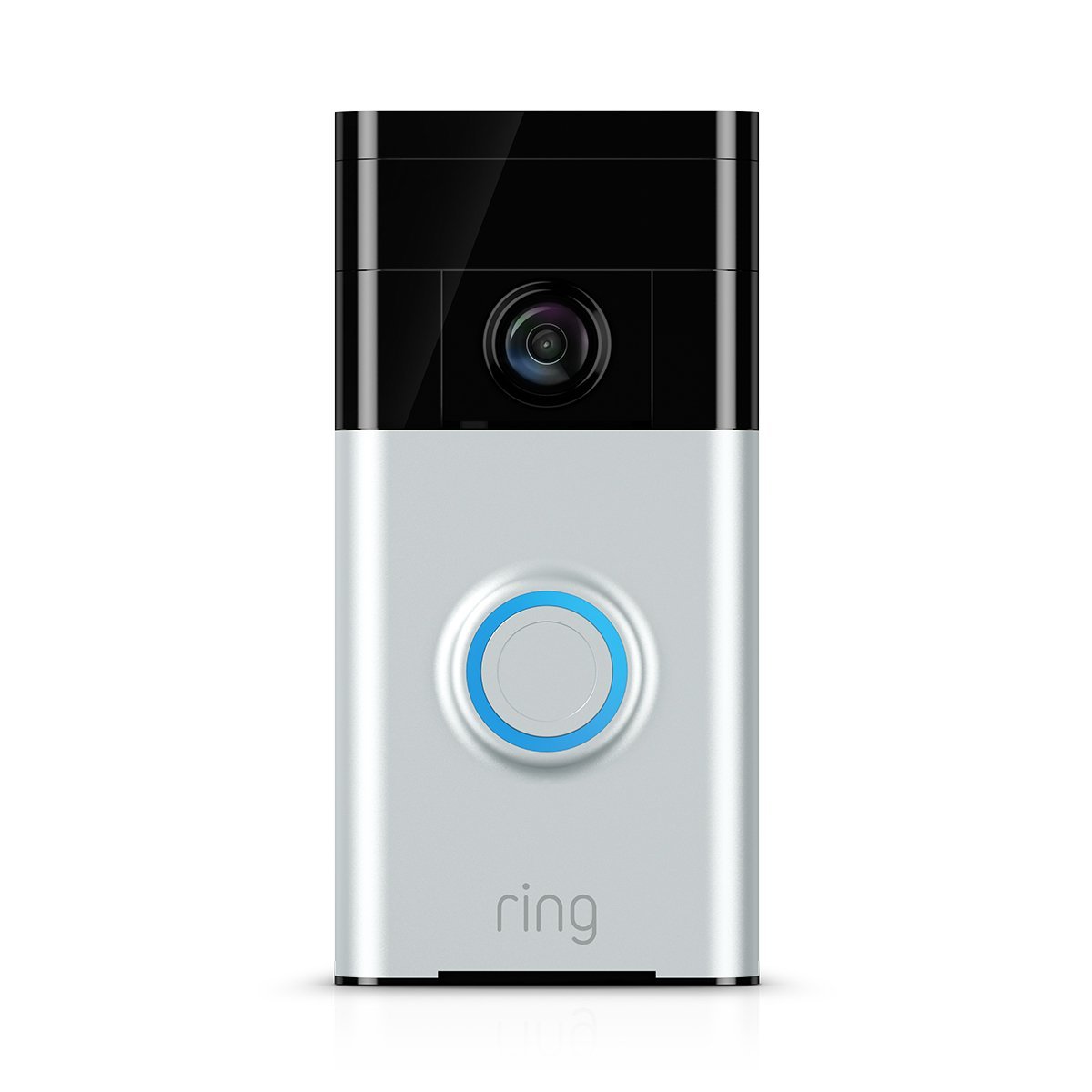 Ring Sonnette Video avec wifi couleur Nickel