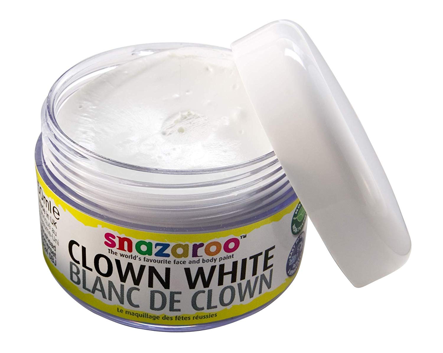Snazaroo - Maquillage Enfant - Blanc de Clown - Pot de 50 ml de Maquillage