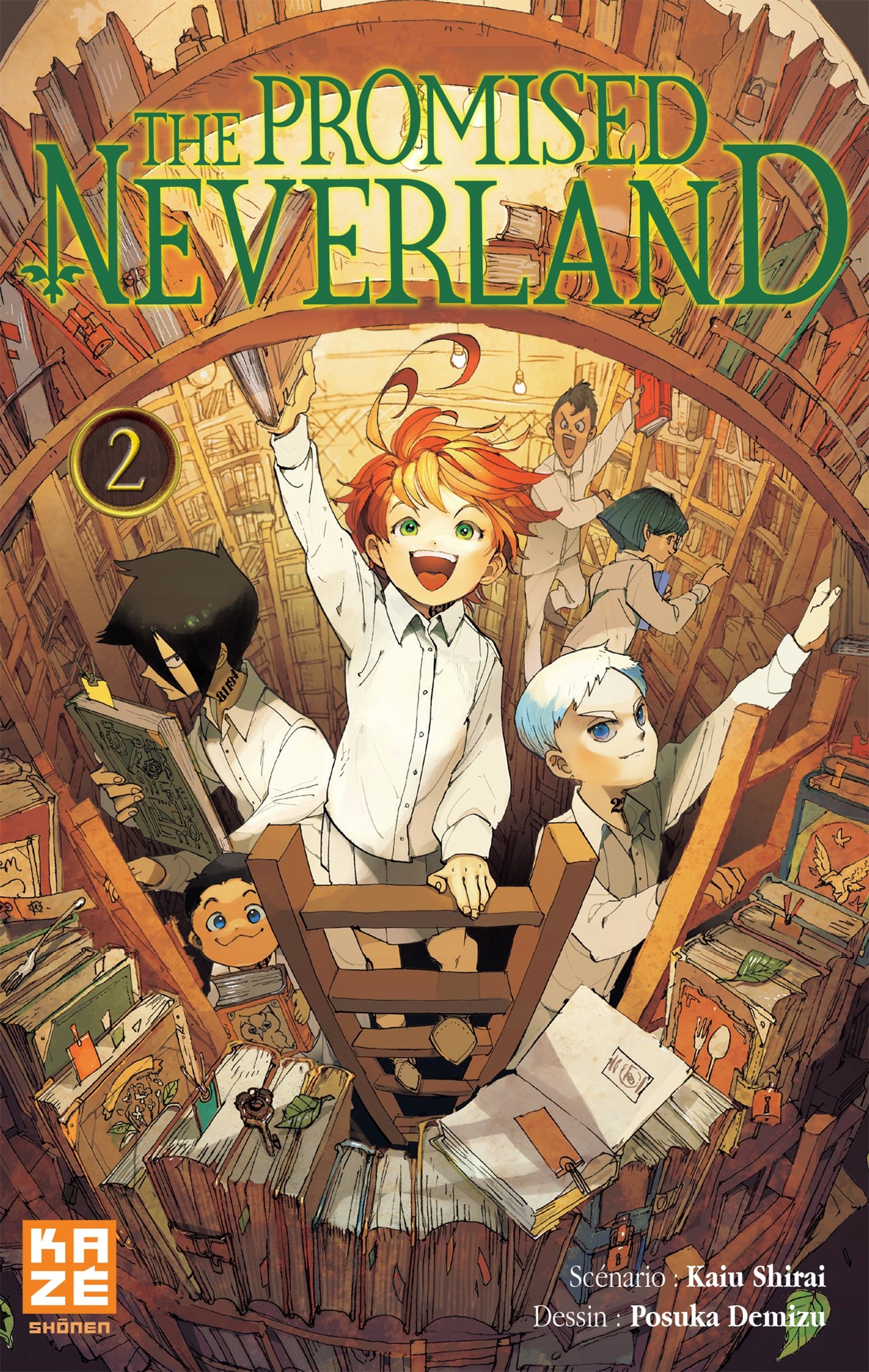 Manga pas cher - The Promised Neverland 02 - Posuka Demizu, Kaiu Shirai