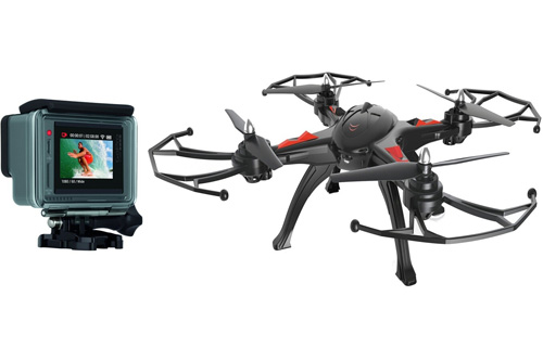 Darty French Days - Le Pack GoPro Hero+ LCD et drone R'BIRD Black Master à 139.99 €