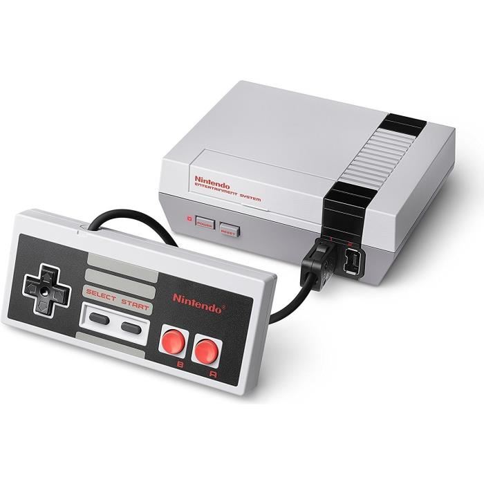 Console Nintendo pas cher - La NES Classic Mini + Stick arcade + Livre de codes de triche à 59,90 €