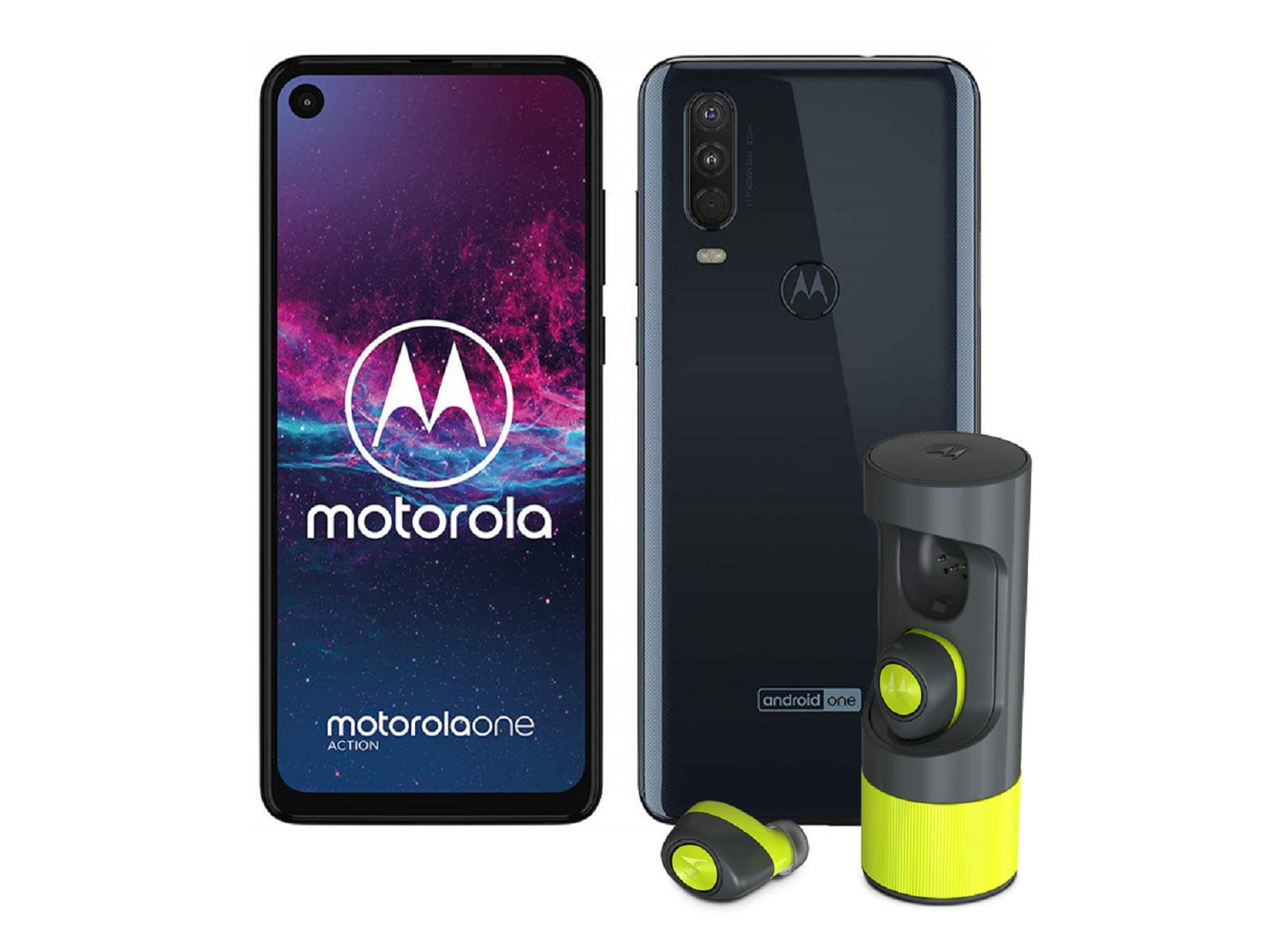 Le Motorola One Action + écouteurs VerveOnes + ME à 290 €