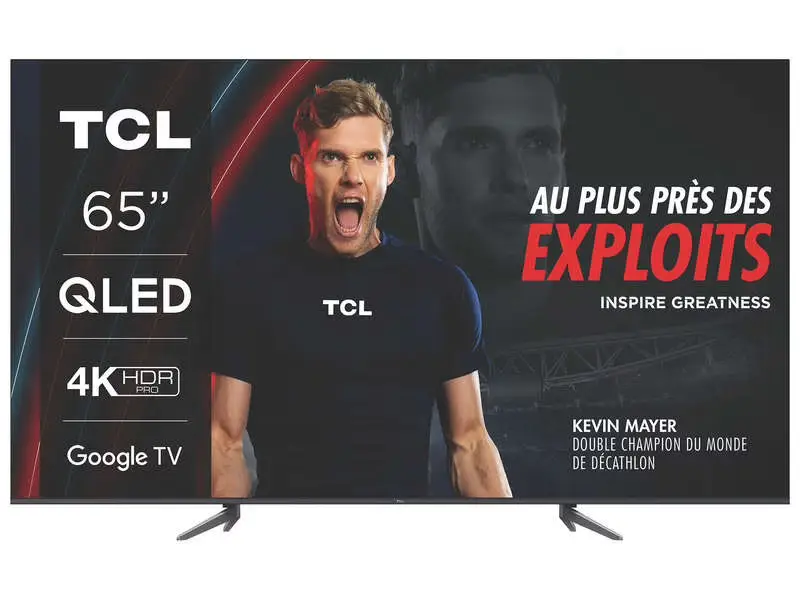 Téléviseur QLED TCL 65C645 164 cm UHD 4K pas cher : Un Choix Abordable et Performant