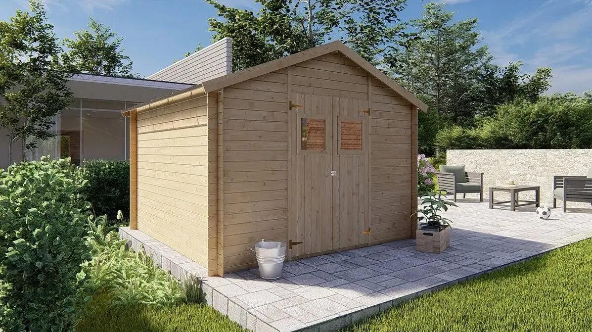 Abri de jardin en Bois GERS 9 m² pas cher : Le rangement extérieur idéal pour votre maison