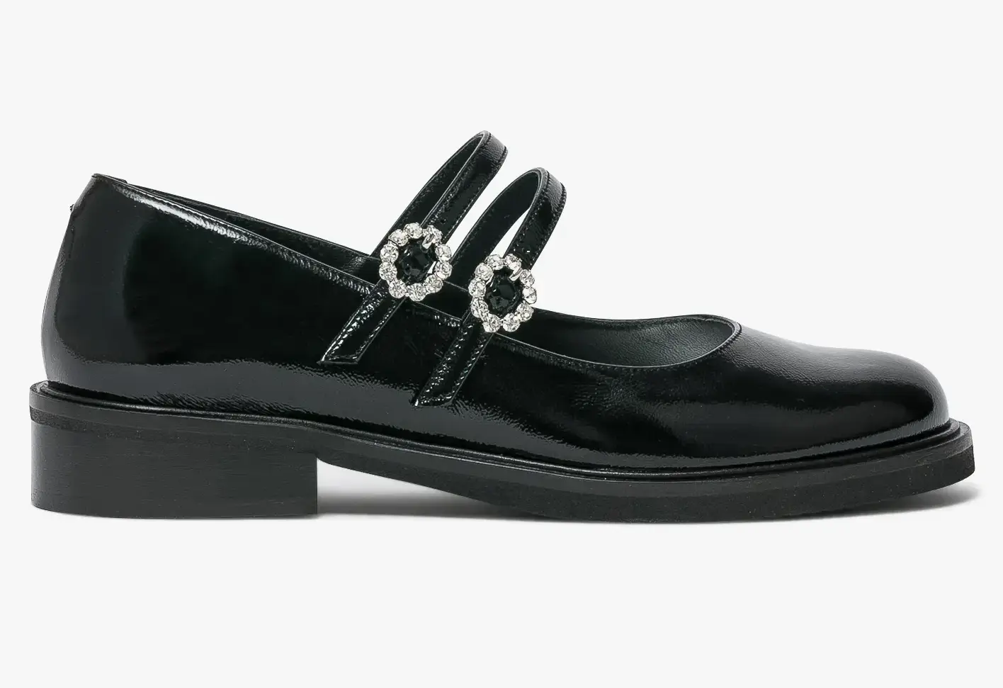 BABIES CLYDE Bocage Noir en Cuir