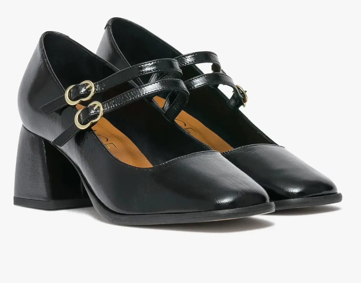 BABIES ISAURE Bocage Noir en Cuir