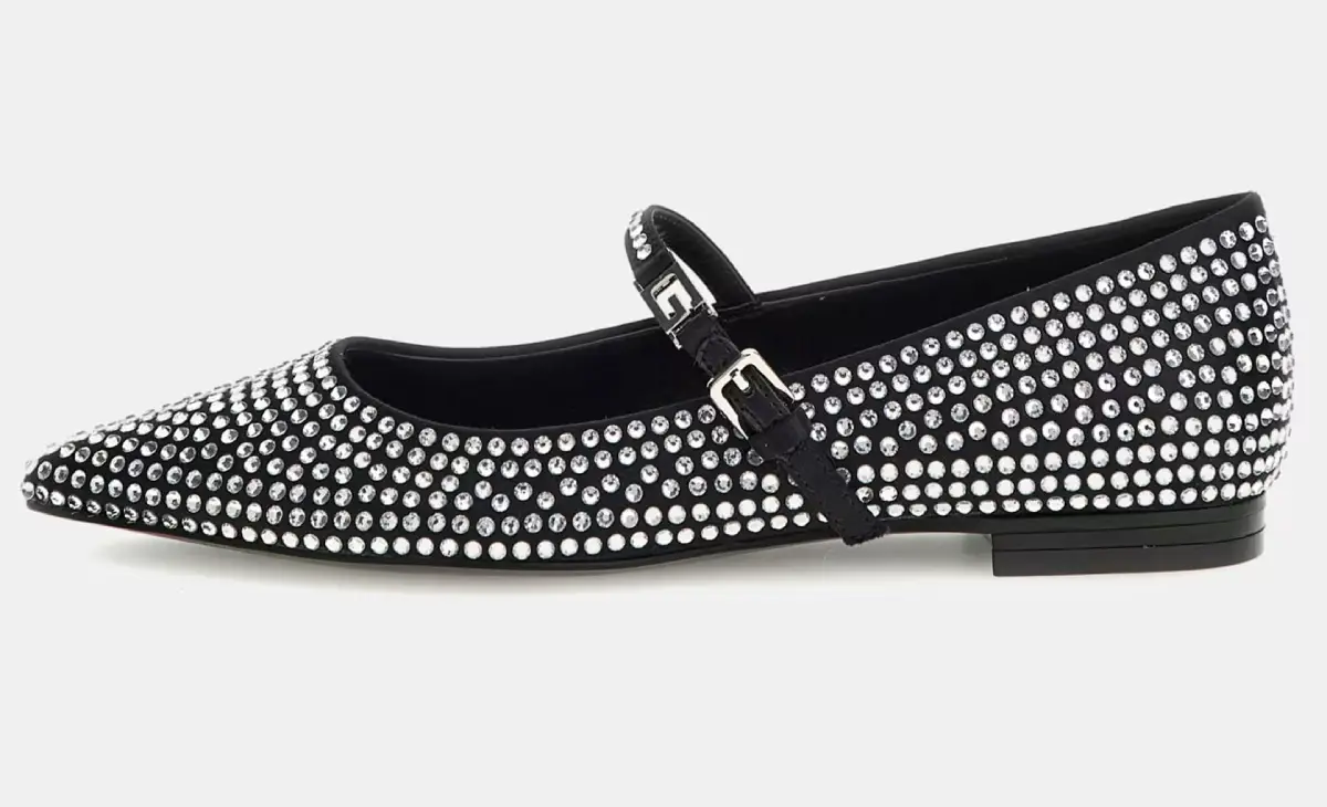 Ballerines DANNELY Guess Strass Noir