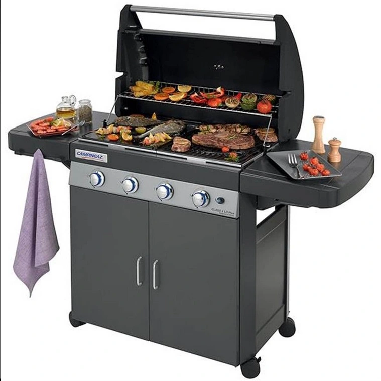 Barbecue gaz 4 brûleurs CAMPINGAZ Class 4 LD Plus pas cher - Barbecue Electro Dépôt