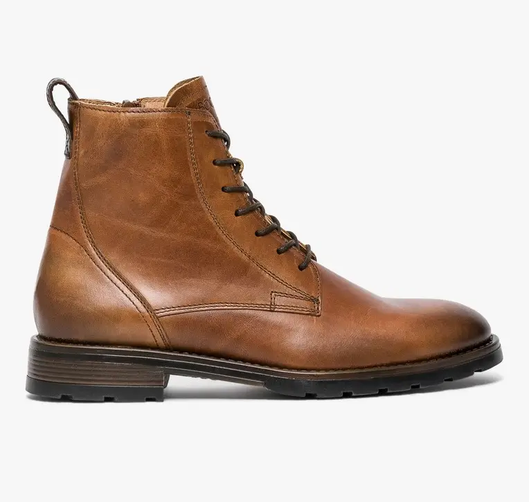 BOOTS GUILLO Bocage Homme en cuir Cognac