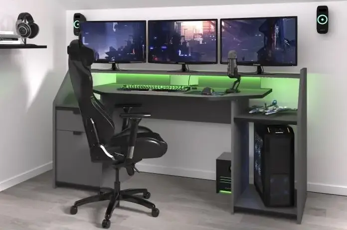 Transformez votre espace de jeu avec le Bureau gamer Gaming PARISOT