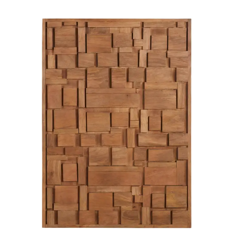 Déco murale OMARIA en bois de manguier 85x120 cm - Maisons du Monde