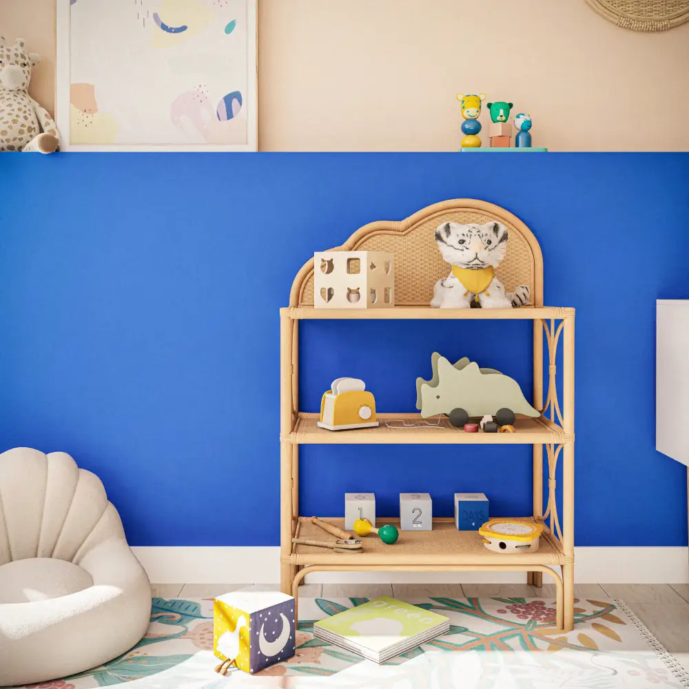 Etagère basse Enfant NAHIA décor nuage - Maisons du Monde