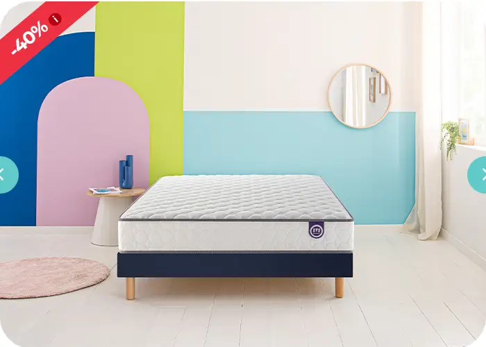 Matelas WELL BED Merinos 140x190 cm pas cher : Le confort ultime à -40% !