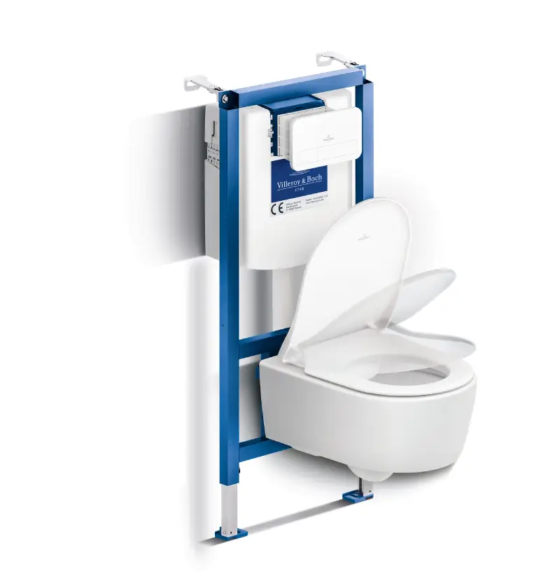 Pack WC Suspendu avec bâti + WC Villeroy et Boch Avento pas cher - WC suspendu Castorama