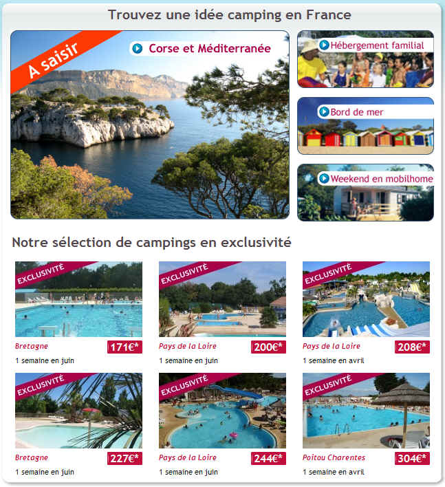 Camping Voyages Sncf