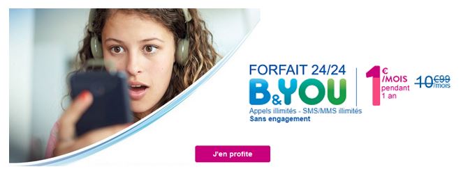 Promo Forfait Bouygues Telecom
