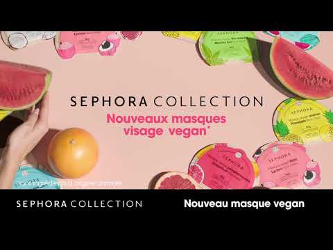 Sephora Collection - Nouveaux masques visage VEGAN ! #SephoraGoodFor