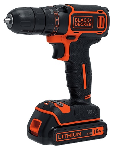 Black & Decker BDCDC18K1B-QW Perceuse sans fil