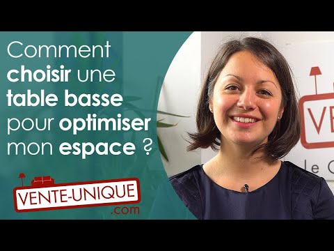 Comment choisir une table basse pour optimiser mon espace ?