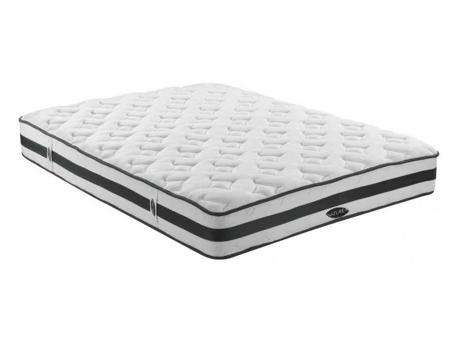 Matelas Naturel 1110 ressorts ensachés AGATHE de NATUREA - 180x200cm