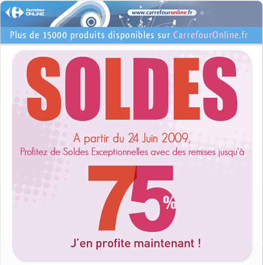 Soldes Carrefour Online