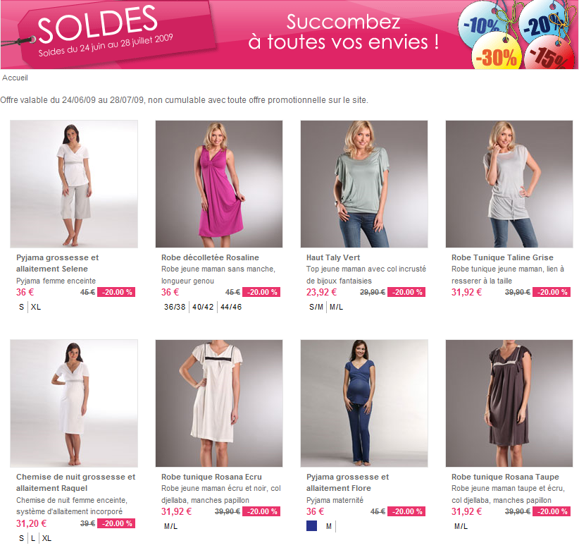 Soldes Enviedefraises.fr