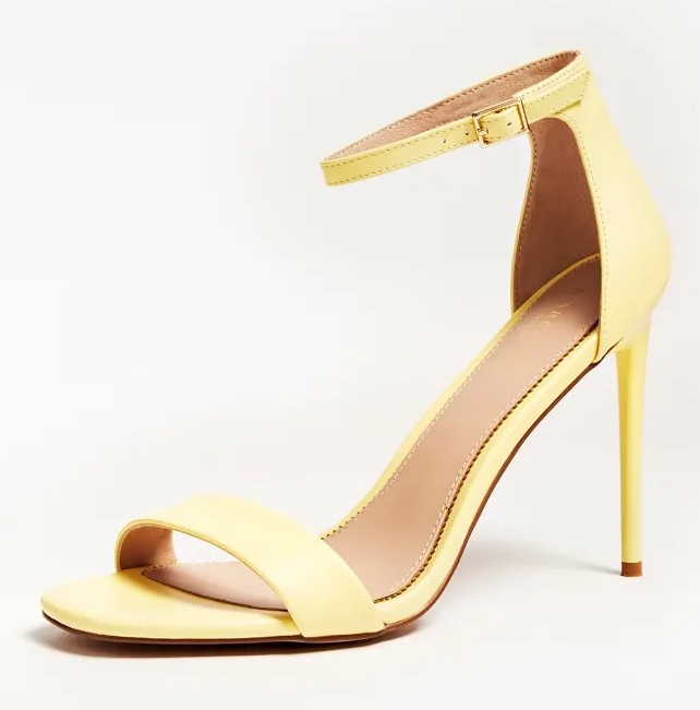 SANDALES VIXIEN MARCIANO Jennifer Lopez Guess Jaune - Sandales Femme Guess