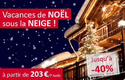 Le Ski du Nord au Sud Vacances de Noel au Ski pas Cher à partir de 203.00 €