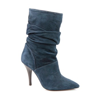 Boots en cuir bleu Buffalo