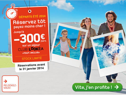 Look Voyages 1eres minutes Club Lookéa Vos Vacances pas Cher