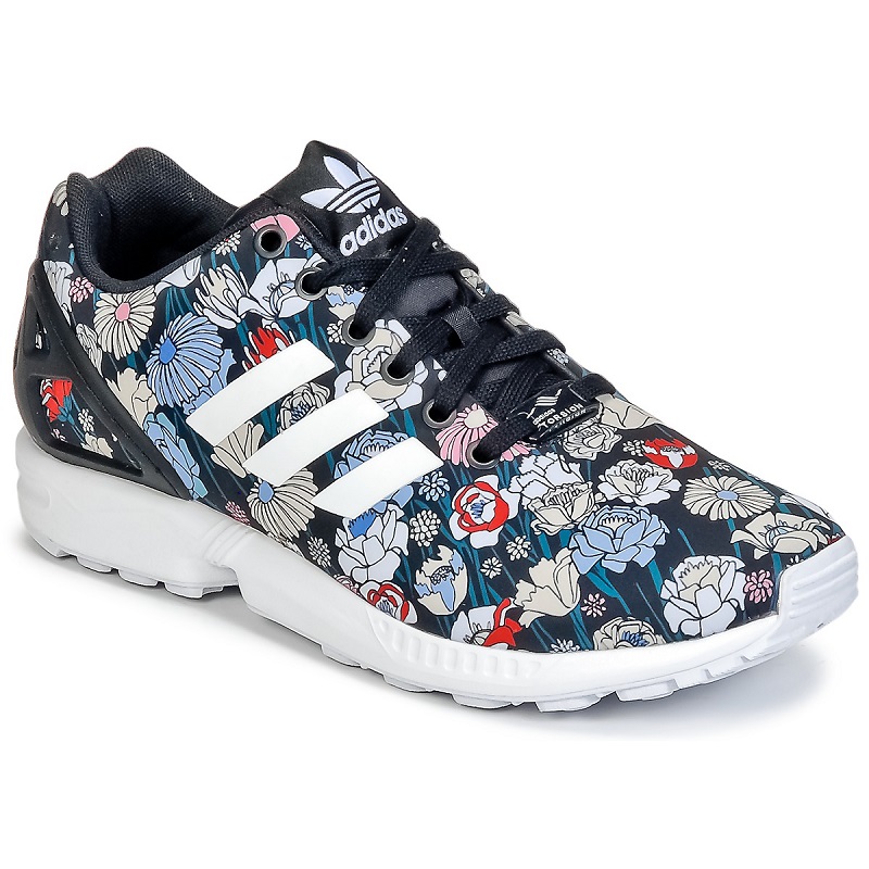 Adidas Originals ZX FLUX W Noir pas cher - Baskets Adidas Spartoo-Chaussures-Mode-NouveautÃ©s 