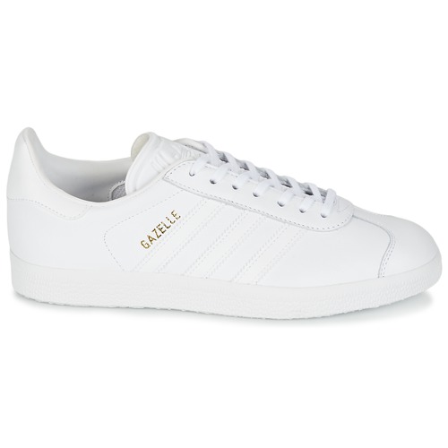 Adidas Originals GAZELLE Blanc pas cher - Baskets Femme Spartoo